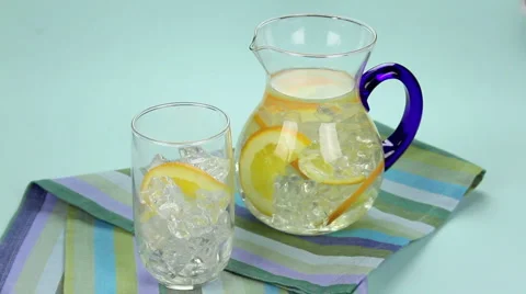 Orange Punch Stock Footage 1057610