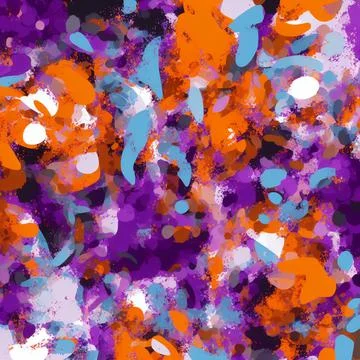 Orange purple abstract background Stock Illustration
