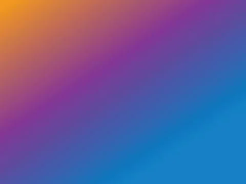 Orange, purple, and blue gradient background abstract Stock Illustration