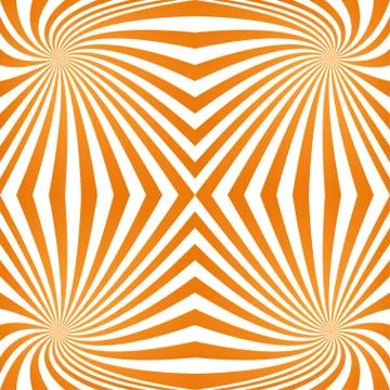 Orange quadrant spiral pattern background Stock Illustration