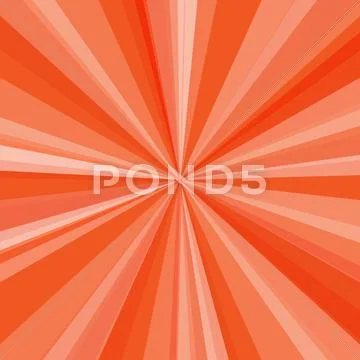 Orange rays background. illustration for your bright beams design Stock Illustration