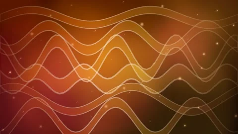Orange Red Gradient Loop - Bright Vibrant Warm Color Backdrop Stock Footage 344031359