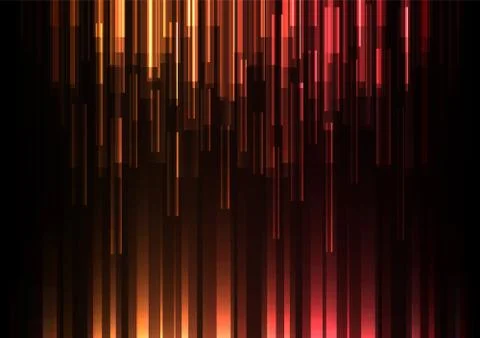 Orange red overlap pixel speed abstract background Stock Illustration