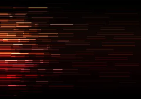 Orange red overlap pixel speed abstract background Stock Illustration