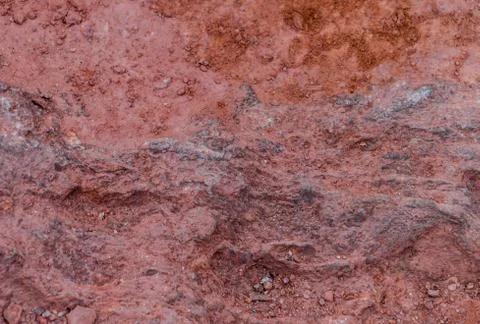 Orange Red Rock layer surface for texture background Stock Photos