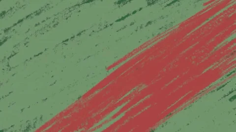 Orange red stripe brush stroke on the flag of bangladesh is painted rough Stock Footage 336858841