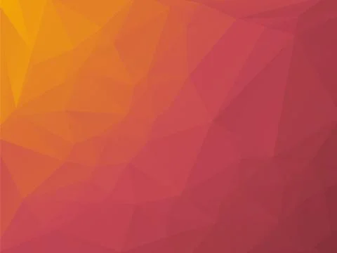 Orange red triangular background Stock Illustration