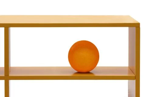 Orange on a regiment Stock Photos