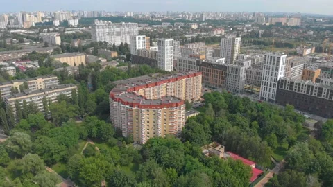 Orange Residential Building Stock Footage 135267789