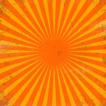 Orange retro dirty background Stock Illustration