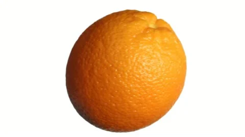 Orange Rotates Stop Vídeo Stock 11184558