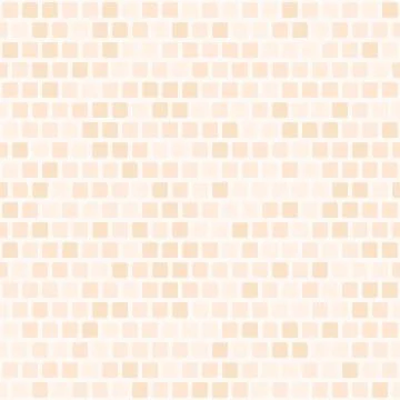 Orange rounded square pattern. Seamless vector background イラスト素材