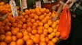 Orange for sale, Hong Kong Market Street, Close Up Fresh Fruits, Chinese HD Footage