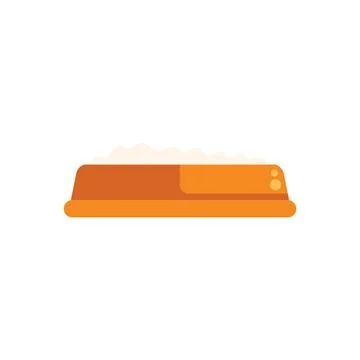 Orange sandbox full of sand promoting outdoor play and childhood fun Stock Illustration