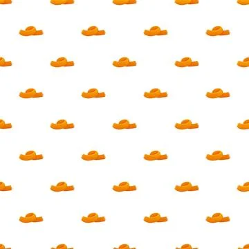 Orange scarf seamless pattern adding warm autumn texture Illustrazione stock
