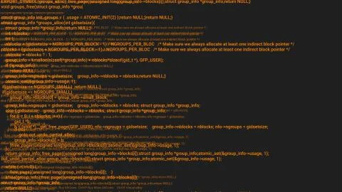 Orange screen coding hacker concept animation with glitch. Stock Illustration