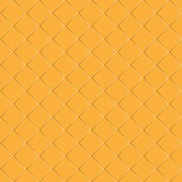 Orange seamless background of square plates. Simple flat design for website d Stockillustratie