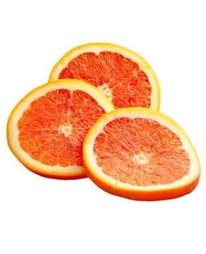 Orange segments Stock Photos