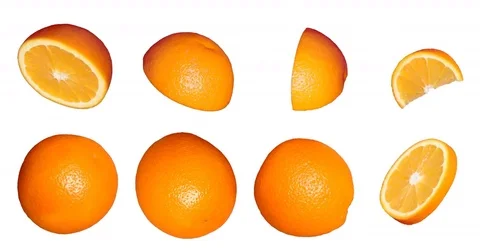 Orange Set Stock Footage 74207164