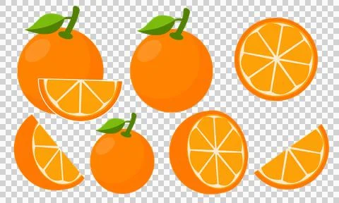 Orange set イラスト素材