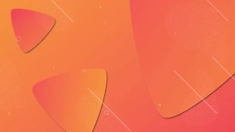 ORANGE SHAPE BACKGROUND Stock Footage 229248906