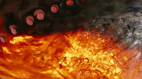 Orange shell, pan right Video stock 12721860