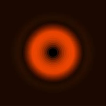 Orange shiny button abstract Stock Illustration