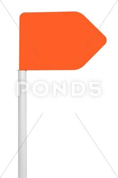 Orange sign Stock Illustration