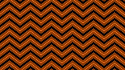 Orange simple zig-zag pattern seamless background moving upward Stock Footage 274136157