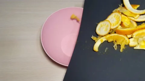 Orange skins Stock Footage 149776102