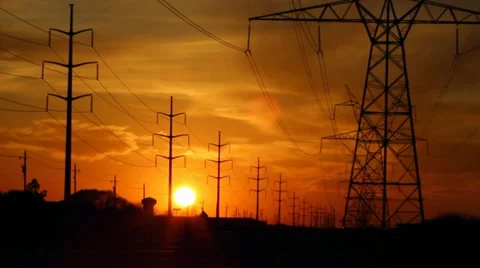 Orange Sky Video stock 22023626