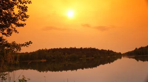 Orange Sky Stock Photos