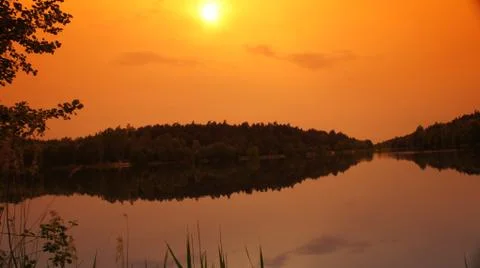 Orange Sky Stock Photos