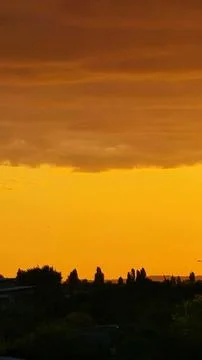 Orange Sky Stock Photos