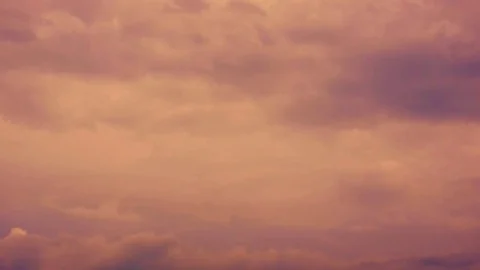 Orange sky timelapse Stockbeeldmateriaal 76530709