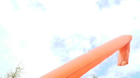 Orange Skyswinger in sky 動画素材 78573359