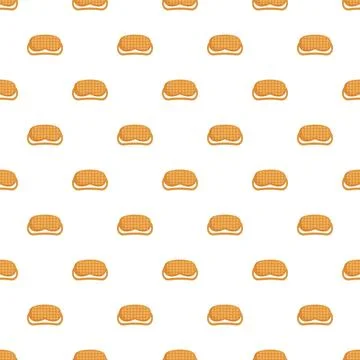Orange sleep mask pattern for comfortable sleep and relaxation Stock Illustration