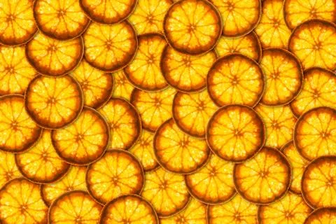 Orange slice background Stock Photos