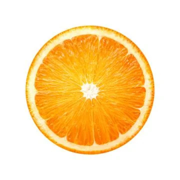 Orange slice fruit Stock Photos