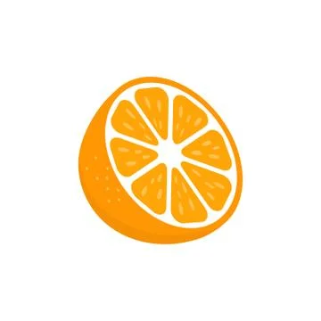 Orange slice icon. Stock Illustration