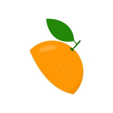 Orange slice icon. Stock Illustration