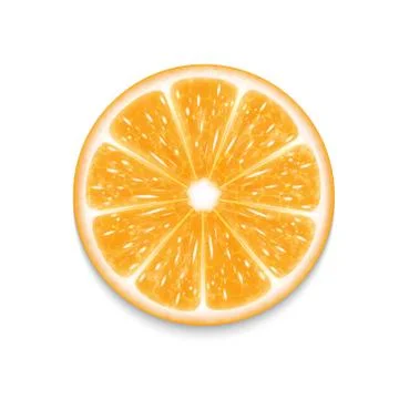 Orange slice Stock Illustration