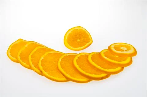 Orange  slice Stock Photos