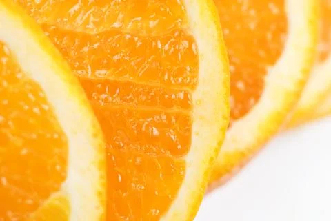 Orange slice texture Stock Photos