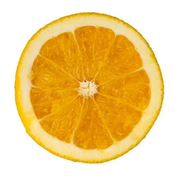Orange slice top view macro texture Stock Photos
