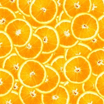 Orange Slices Background Stock Photos