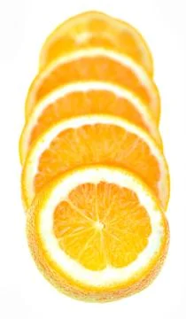 Orange slices Stock Photos