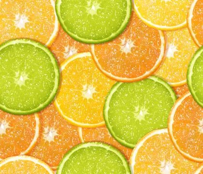 Orange slices Stock Photos