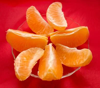Orange slices Stock Photos