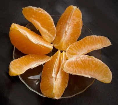 Orange slices Foto stock